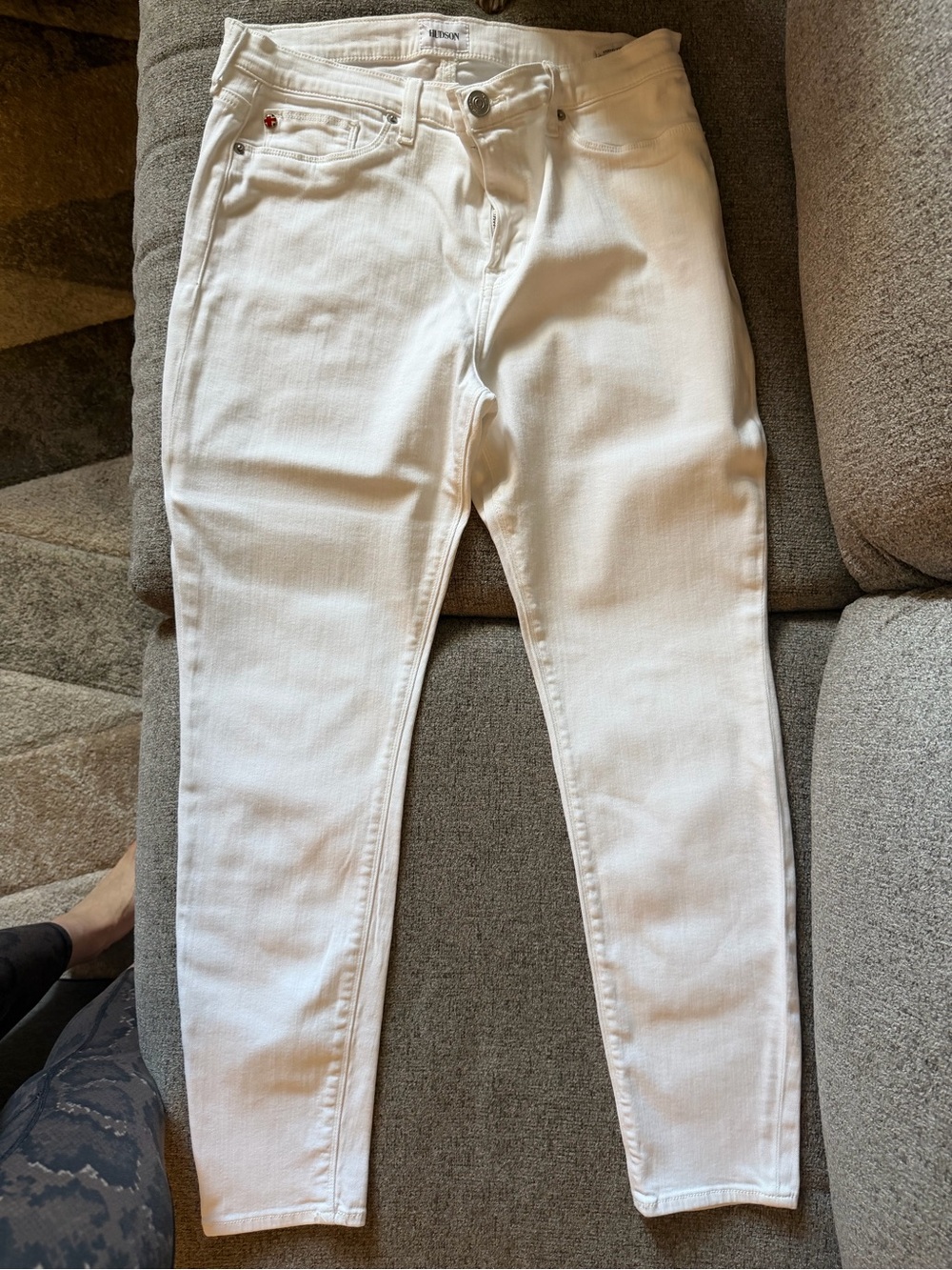 Hudson Jeans White Women’s Skinny Jeans